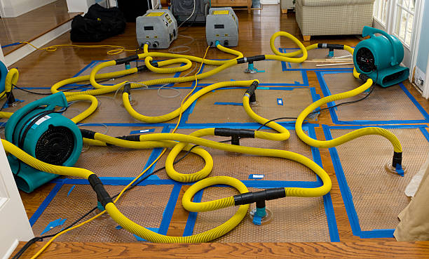 Professional Burst Pipe Water Damage technician working in Hartford, CT